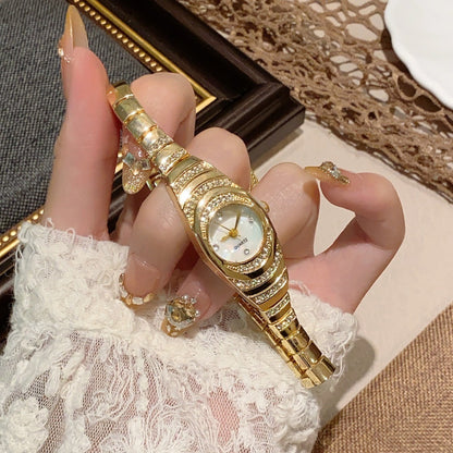 Adilene Pearl Diamond Bracelet Watch
