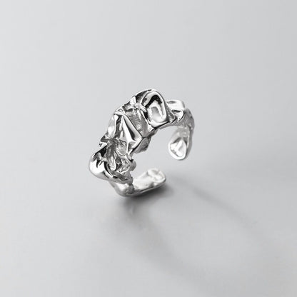 Joyce Irregular Textured Ring