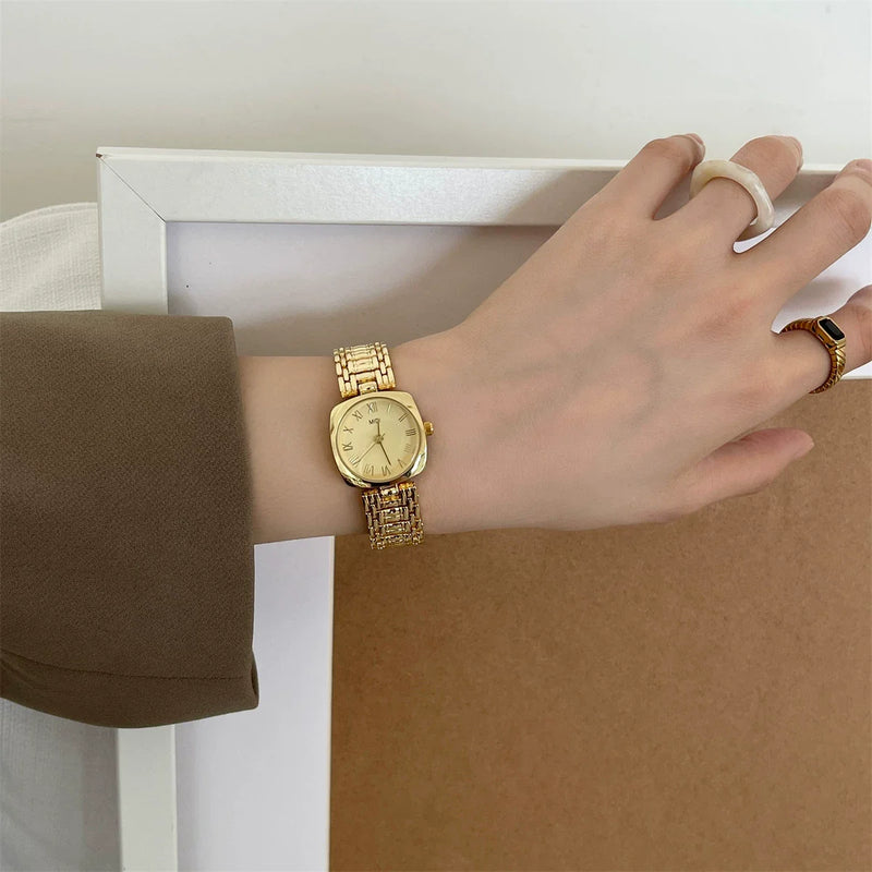 Square Dial Bracelet Watch