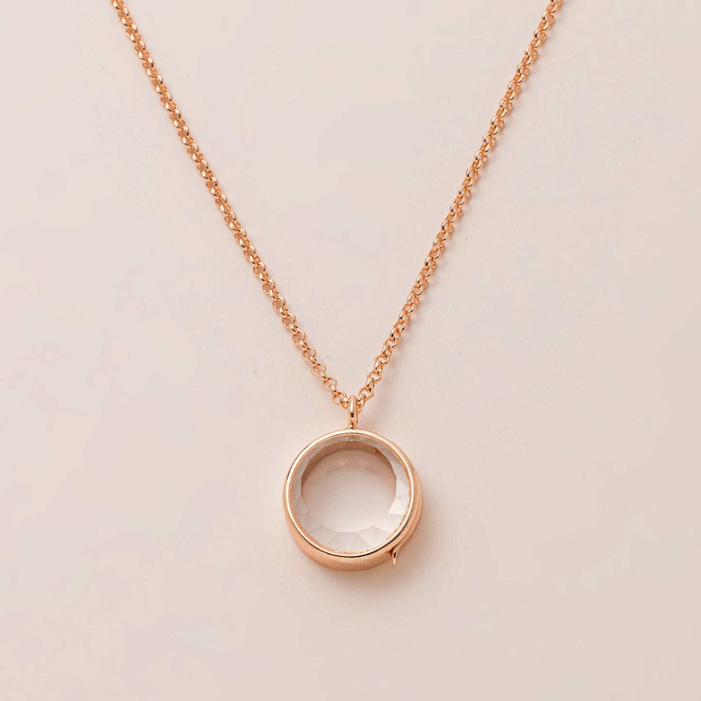 Floating Charm Locket Necklace and Mini Charms