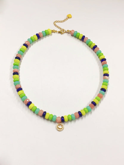 Iva Candy Charm Beaded Necklace