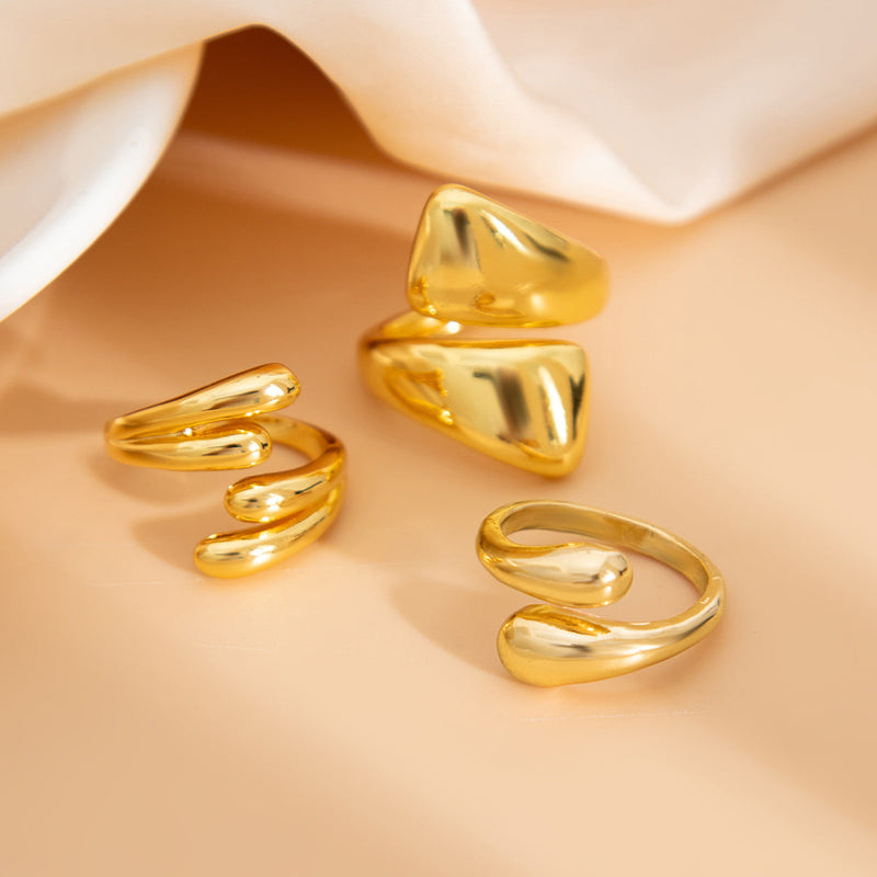 Lynn Geometric Ring Set