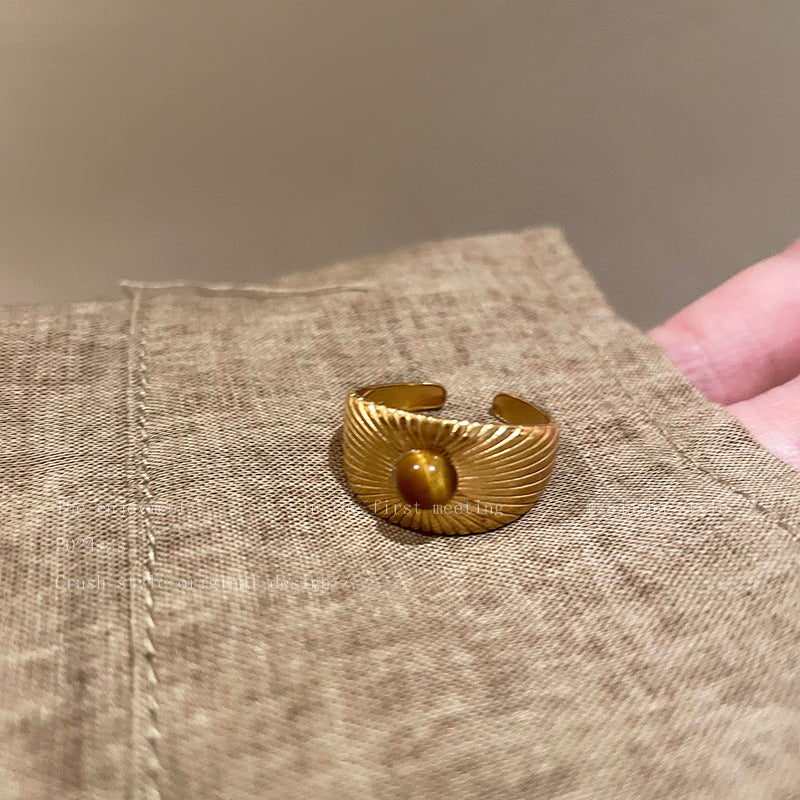 Aahana Golden Tiger Eye Ring