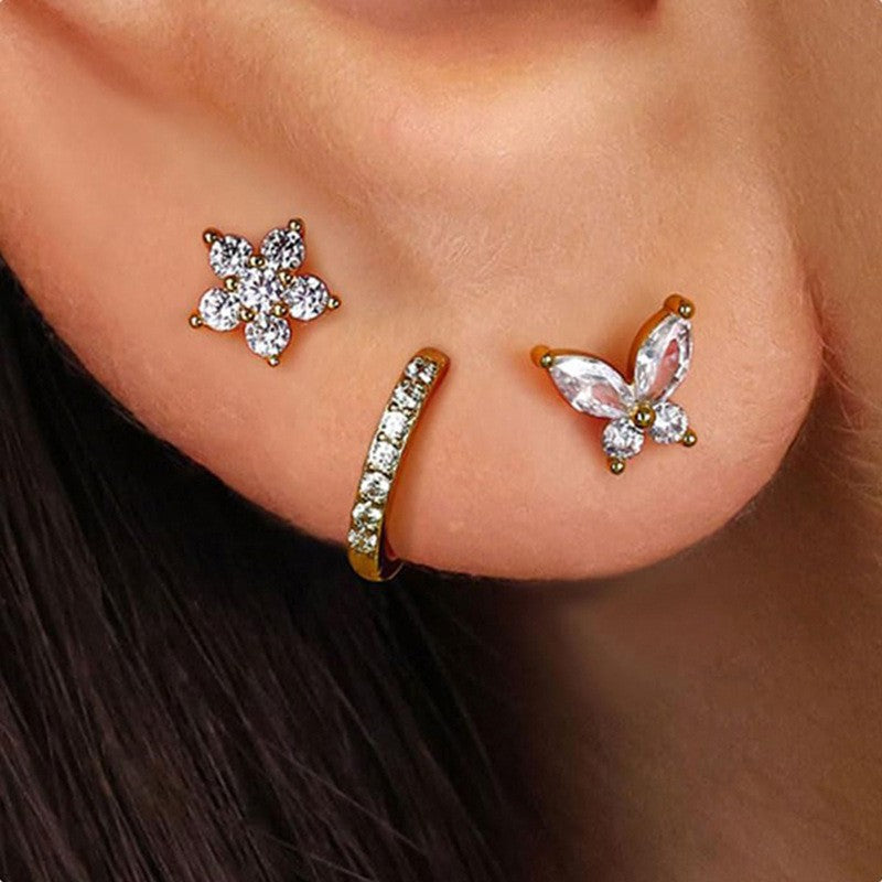 Aryia Butterfly Earrings
