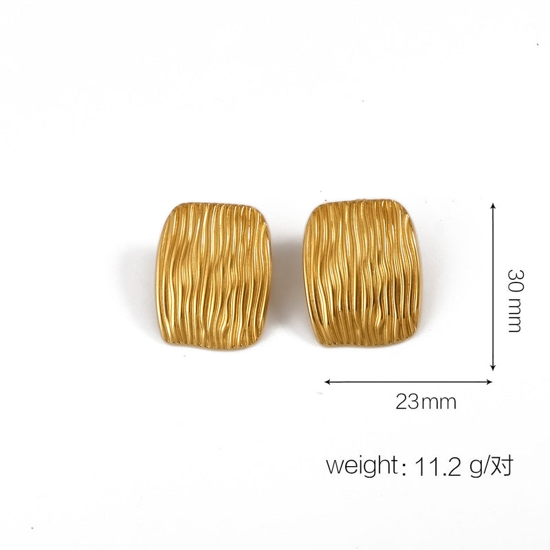 Katlyn Elevated Gold Geometric Earrings