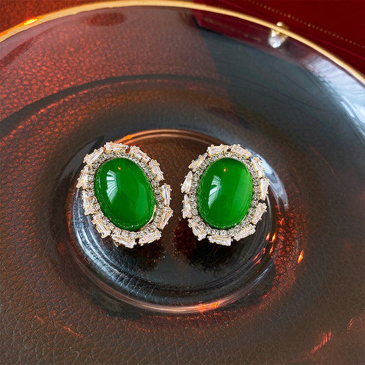 Chase Halo Stud Earrings
