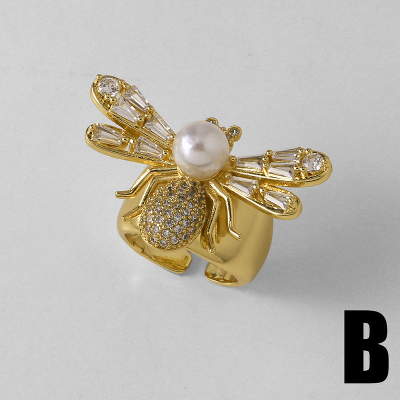 Rosanna Sparkling Bee Ring