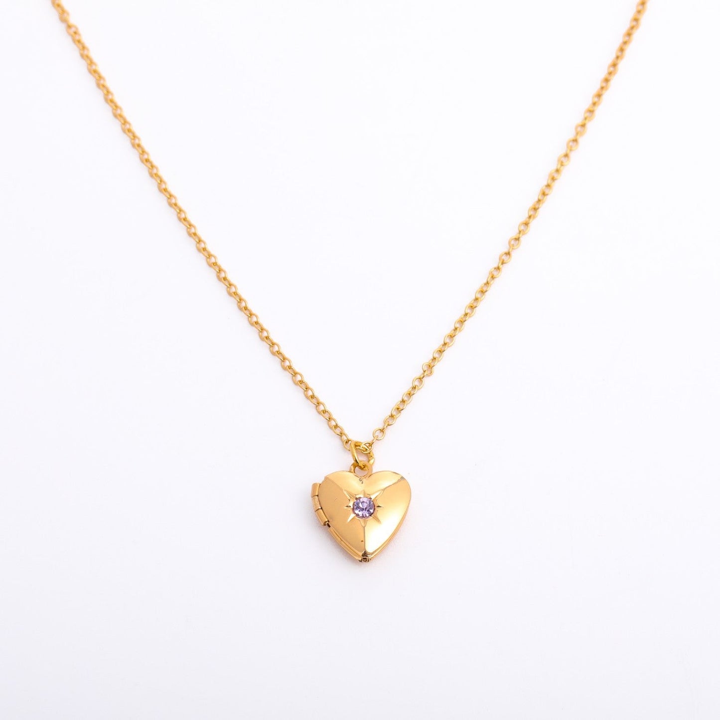 Anayah Birthstone Heart Locket
