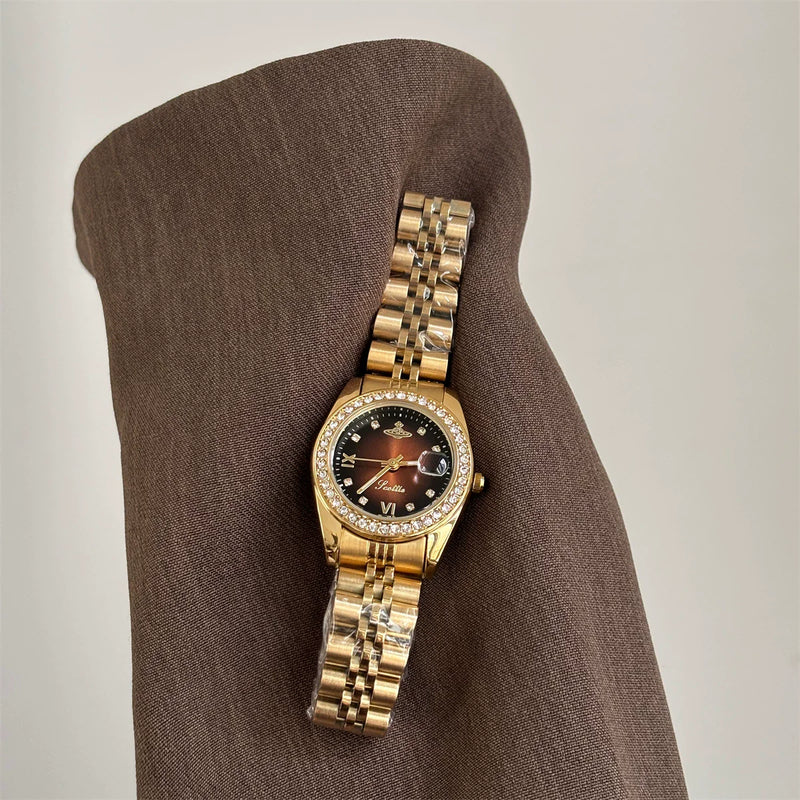 Inspired Round Bracelet Watch