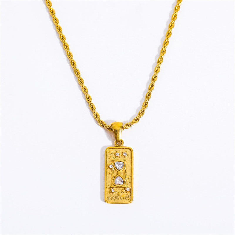 Erynn Gold-plated Tarot Necklace