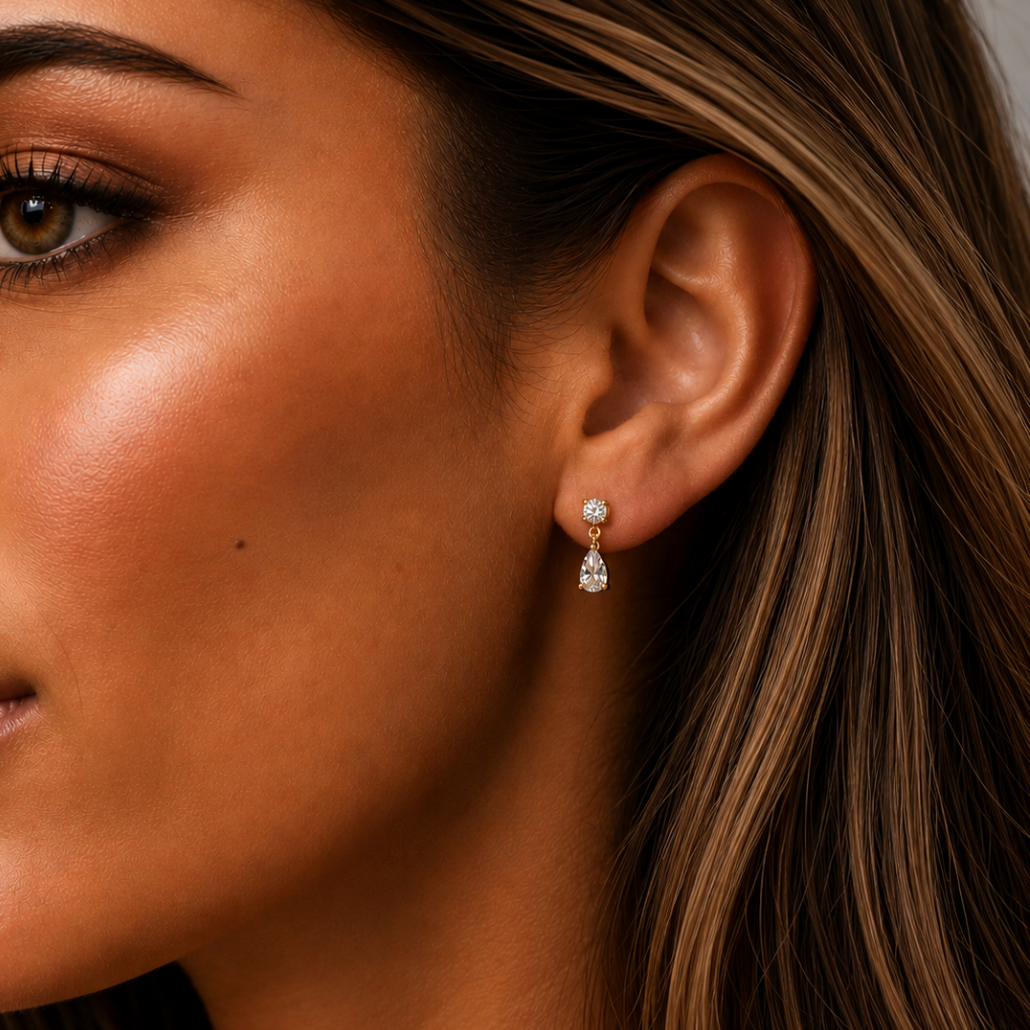 "odelia" Lab Diamond Earrings