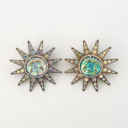 Holographic Sun Goddess Brooch
