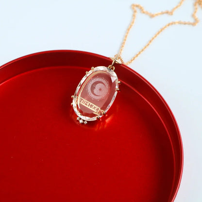 Celestial Tarot Card Necklace