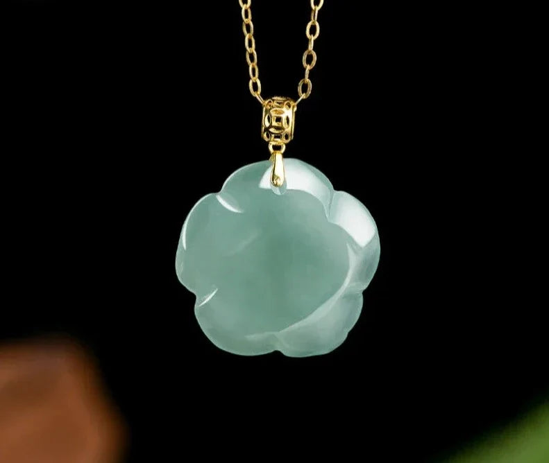 Jade Rose Necklace