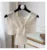 Korean Style Decorative Fake Collar Shawl Wrap Hollow Out Embroidery Sunflower Leaves Lace Necklace Short Poncho Capele