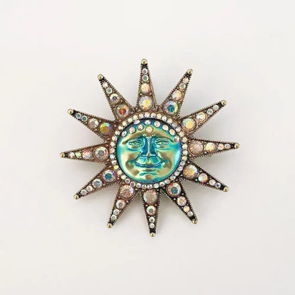 Holographic Sun Goddess Brooch