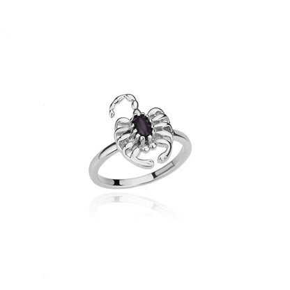Zircon Scorpion Ring