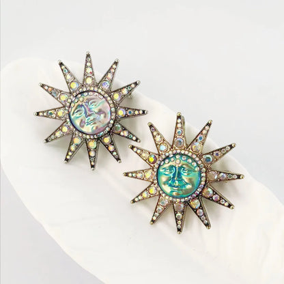 Holographic Sun Goddess Brooch
