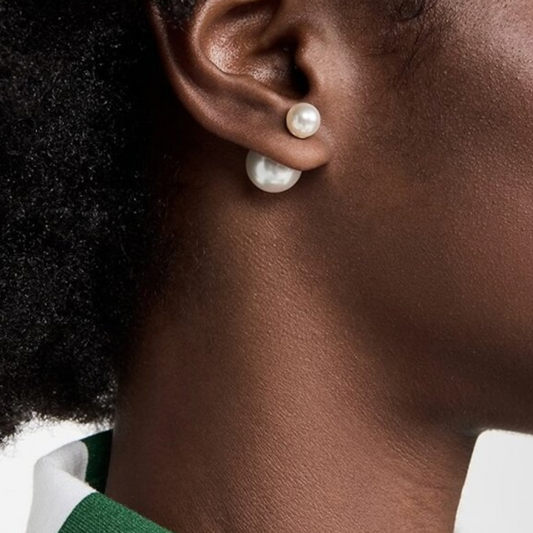"shashi" Pearl Earrings