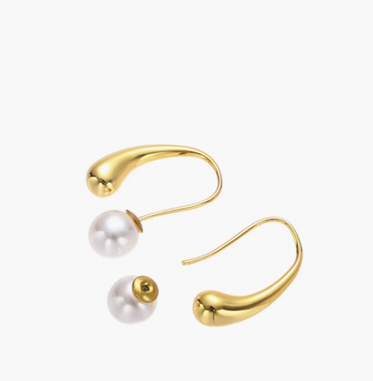 Justine Convertible Pearl Earrings