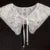 Korean Style Decorative Fake Collar Shawl Wrap Hollow Out Embroidery Sunflower Leaves Lace Necklace Short Poncho Capele
