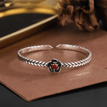 Blossomfire Woven Cuff