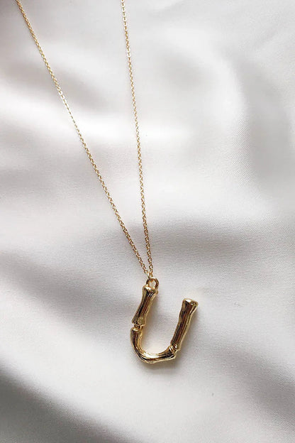 Initial Necklace U-z