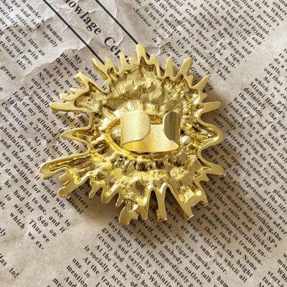 Statement Baroque Eye Ring