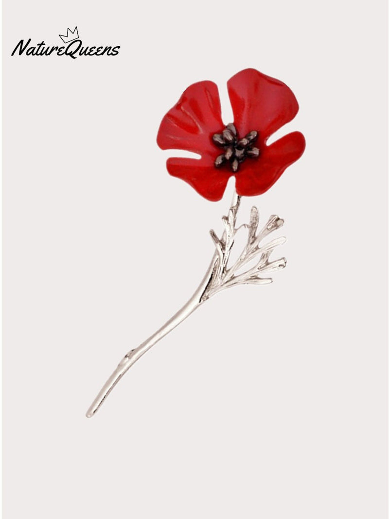 Poppy Brooch