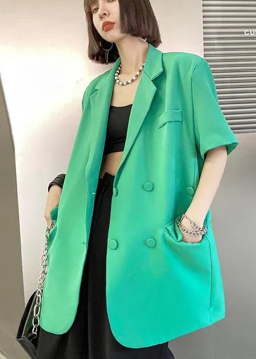 New Summer Thin Short Sleeve Blazer Top