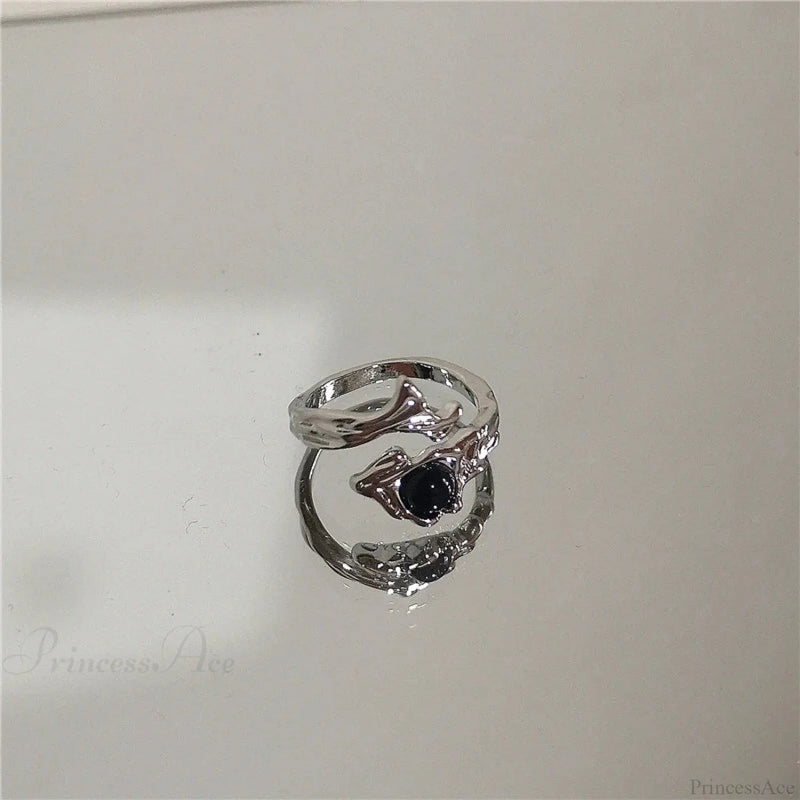 Rebellious Harajuku Dark Ring