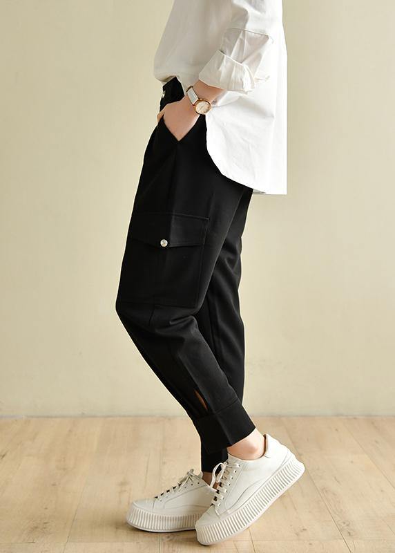 Chocolate Pockets Patchwork Cotton Pants