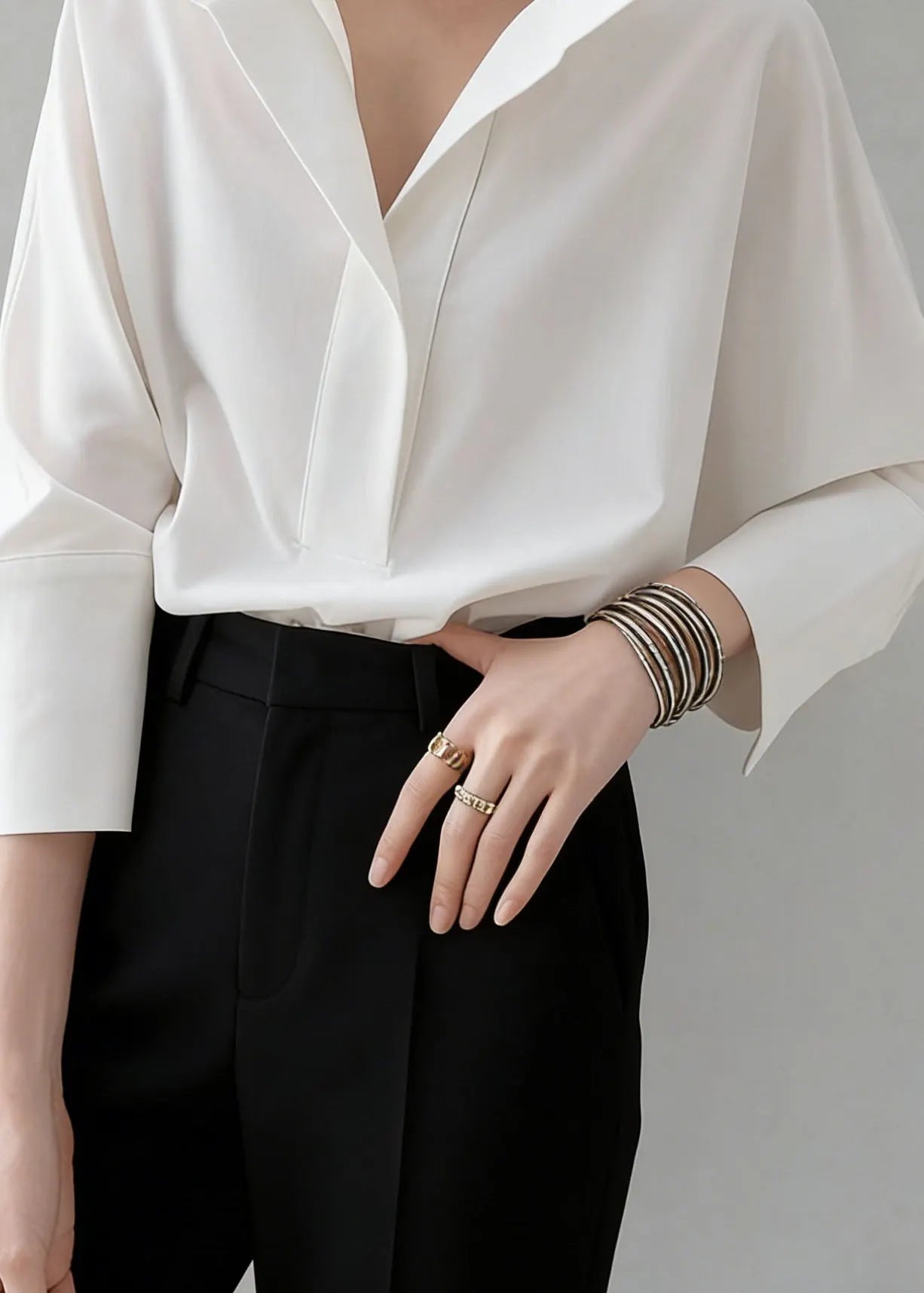 Unique White Peter Pan Collar Cotton Shirt Tops Summer