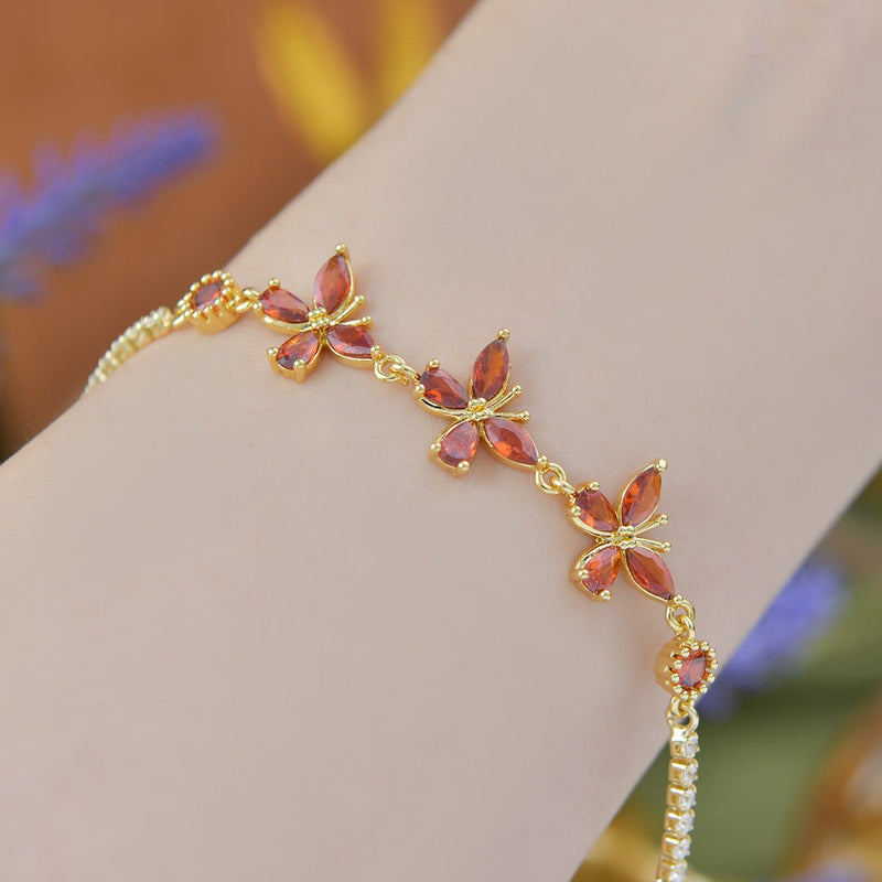 Adelaide Bracelet in Amber