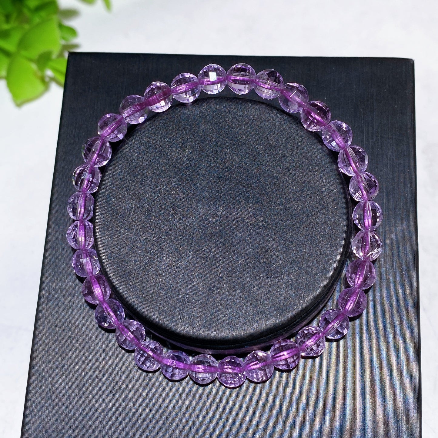 Adjustable Crystal Healing Bracelet With Natural Gemstones