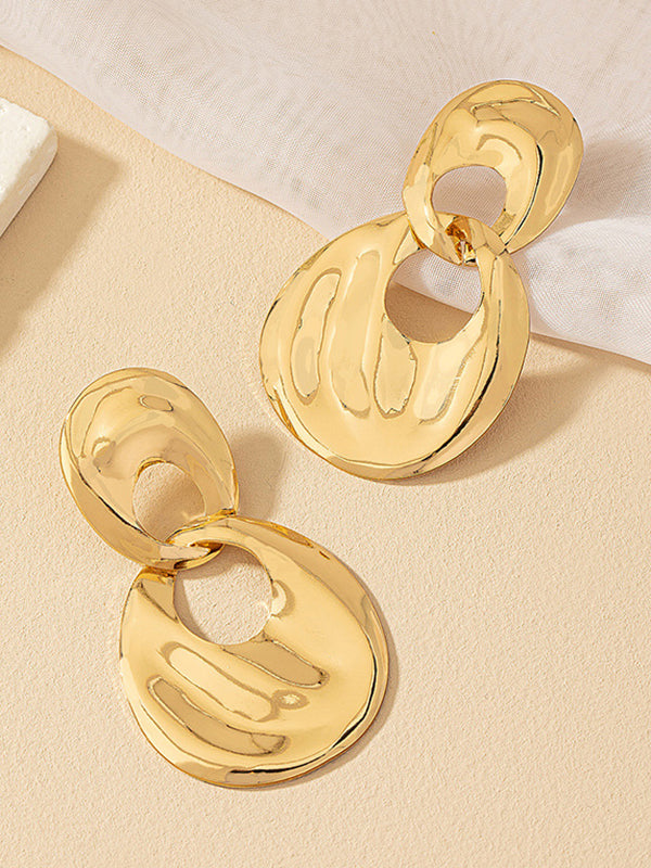 Geometric Drop Earrings