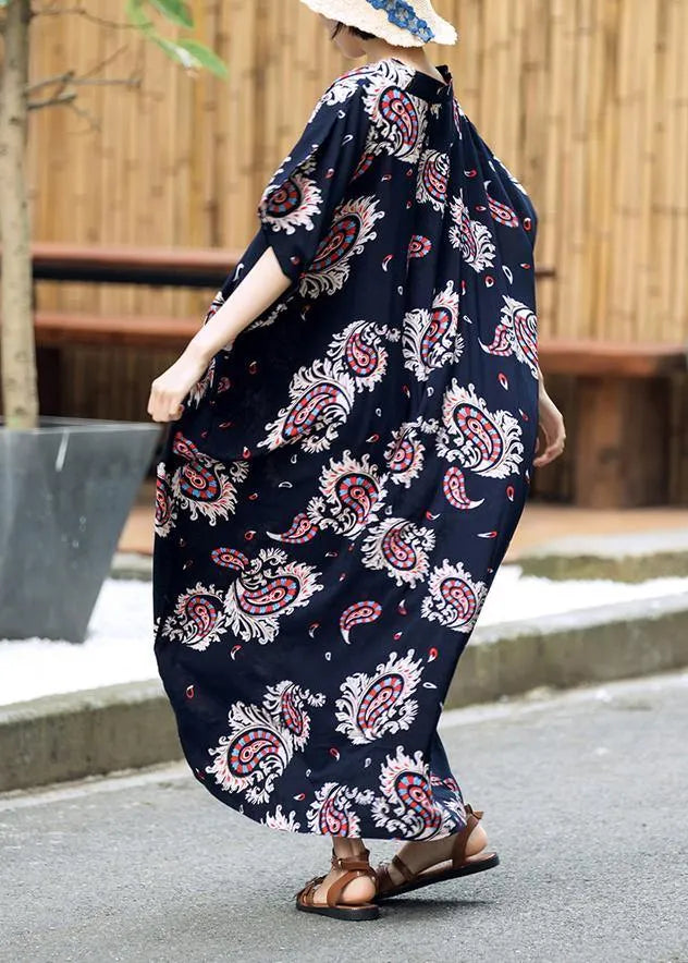 Summer Dresses Long Cotton Caftans