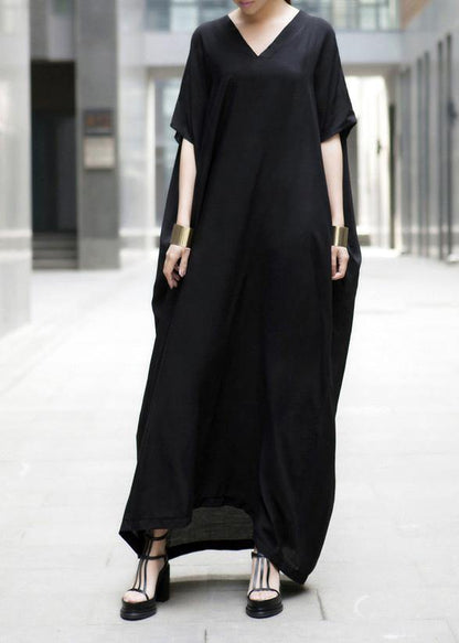 Black Maxi Dress Long Summer Dresses Caftan