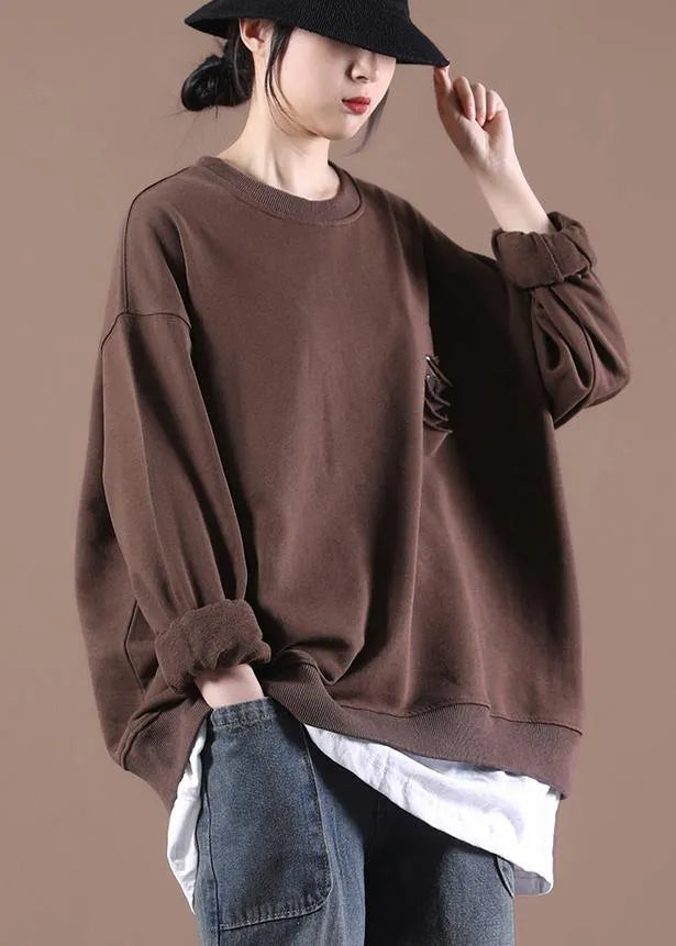 Street Chocolate Hole Pullover
