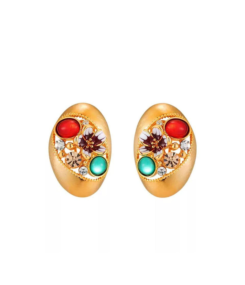 Hand-carved Earrings