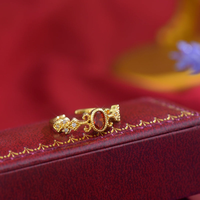 Alessandra Ruby Ring