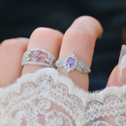 Amethyst Allure Ring