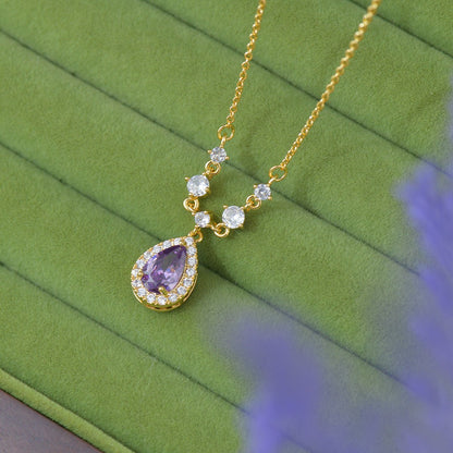 Aurelia Amethyst Necklace