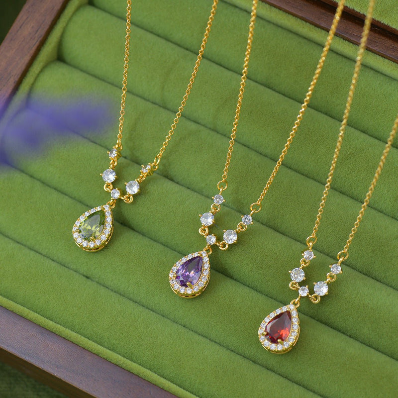 Aurelia Peridot Necklace