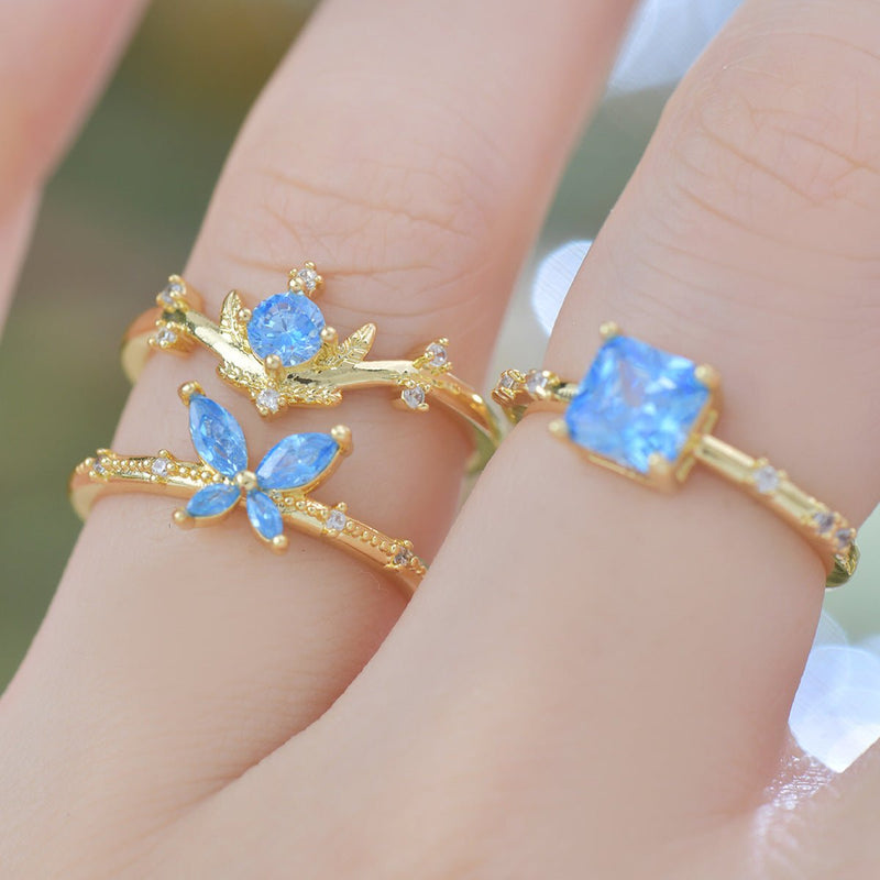 Azure Tiara Ring