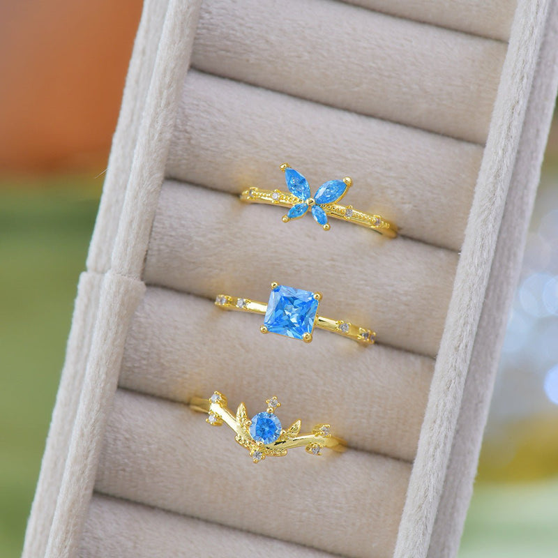 Azure Tiara Ring