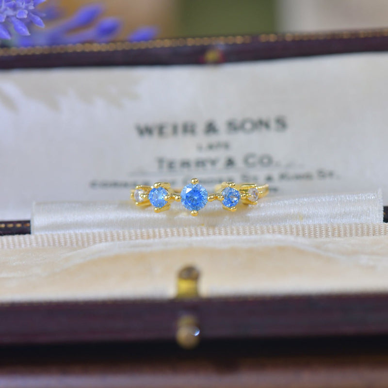 Azure Trilogy Ring