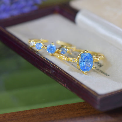 Azure Trilogy Ring