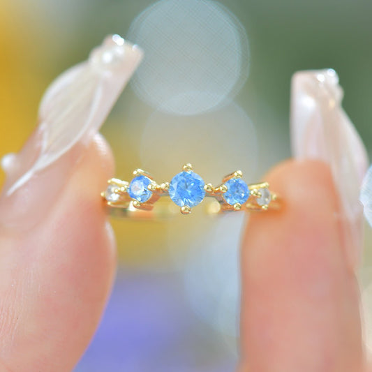 Azure Trilogy Ring