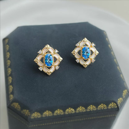 Azure Versailles Earrings